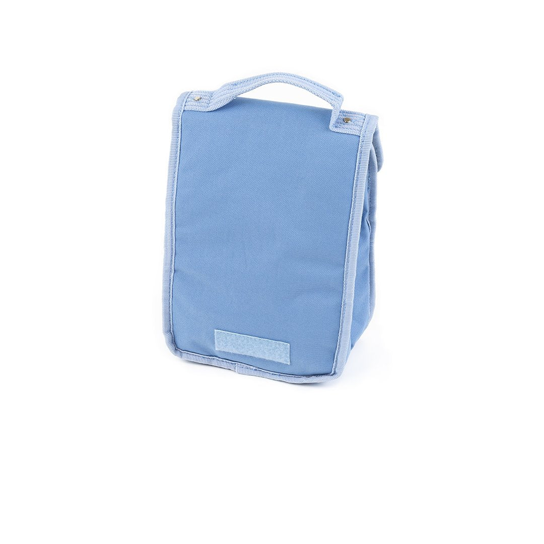 Greenfield Collection Sky Blue Folding Lunch Cool Bag - The Greenfield Collection