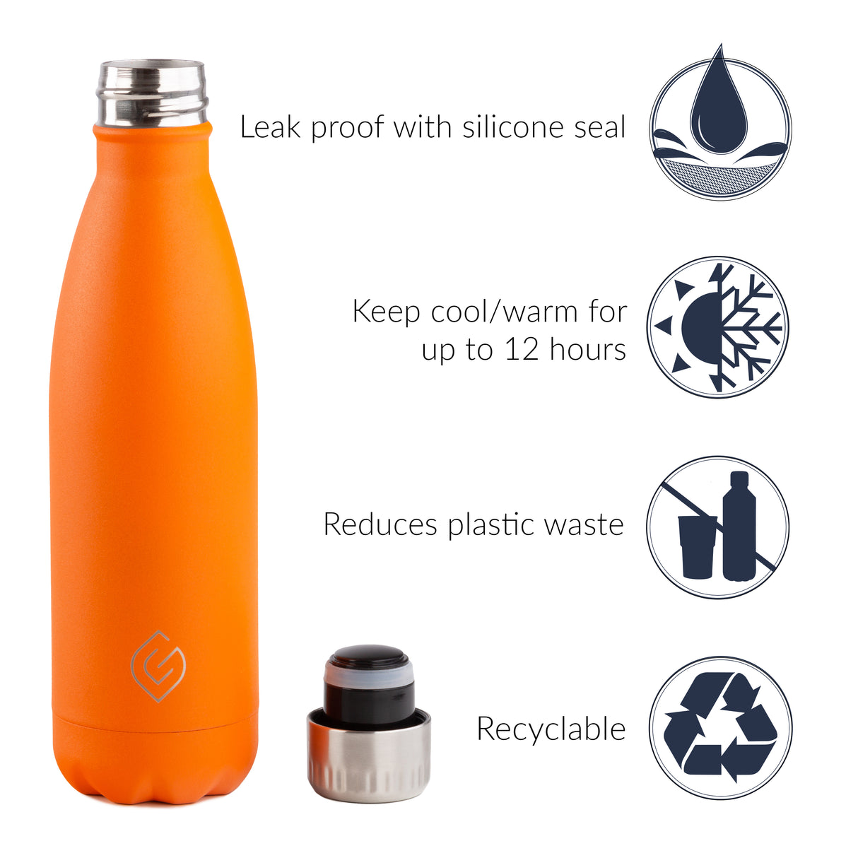 Coast Insulated Bottle – 500ml - The Greenfield Collection