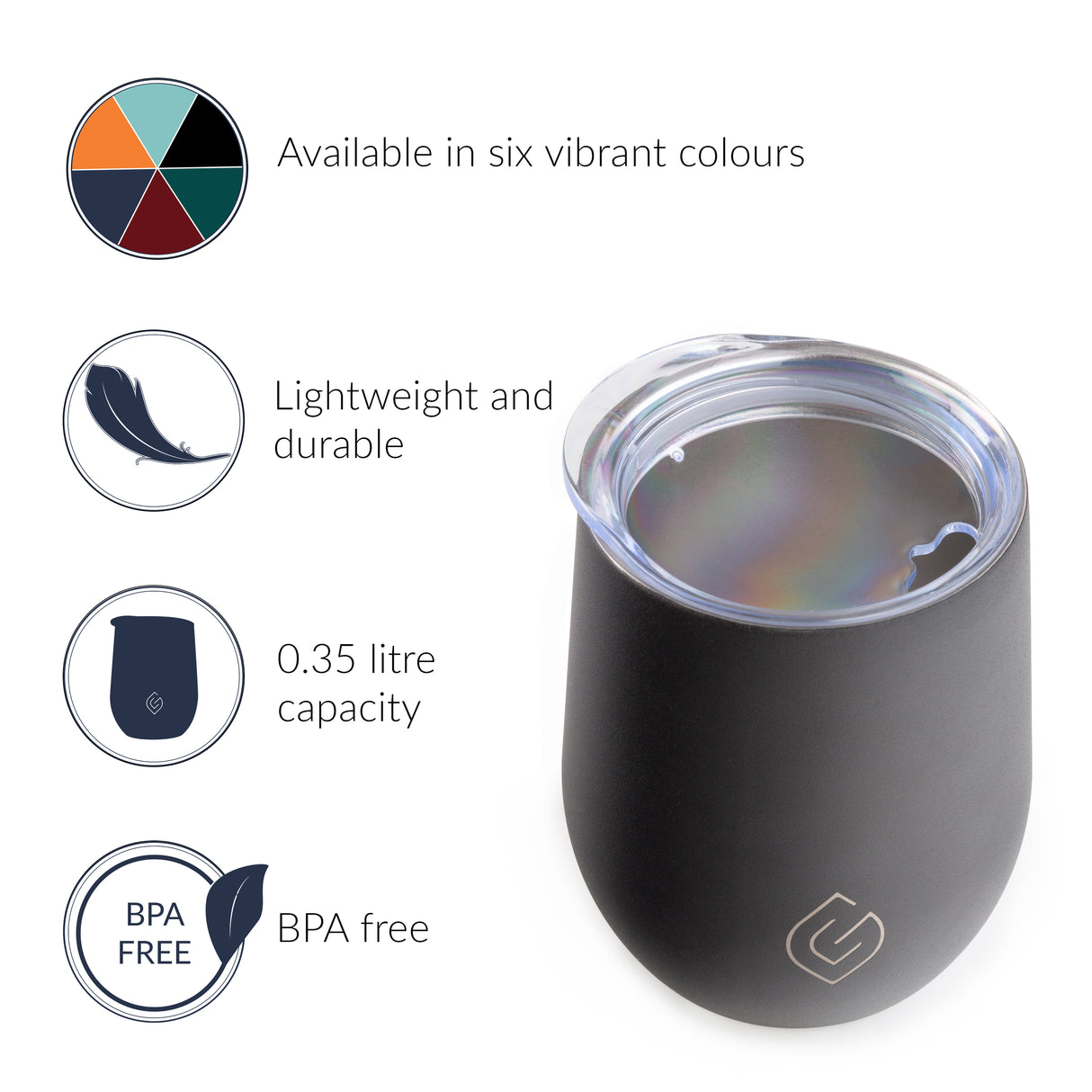 Coast Insulated Tumbler – 350ml - The Greenfield Collection