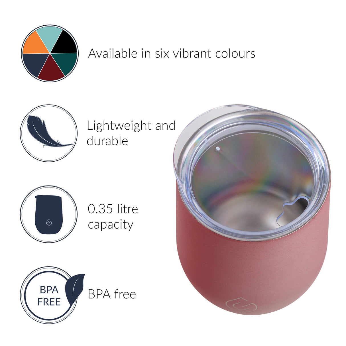 Coast Insulated Tumbler – 350ml - The Greenfield Collection