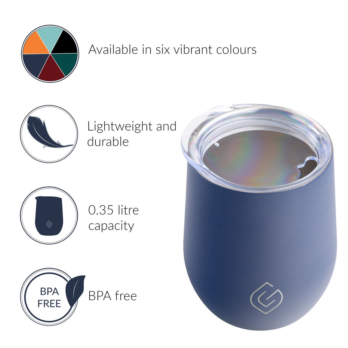 Coast Insulated Tumbler – 350ml - The Greenfield Collection