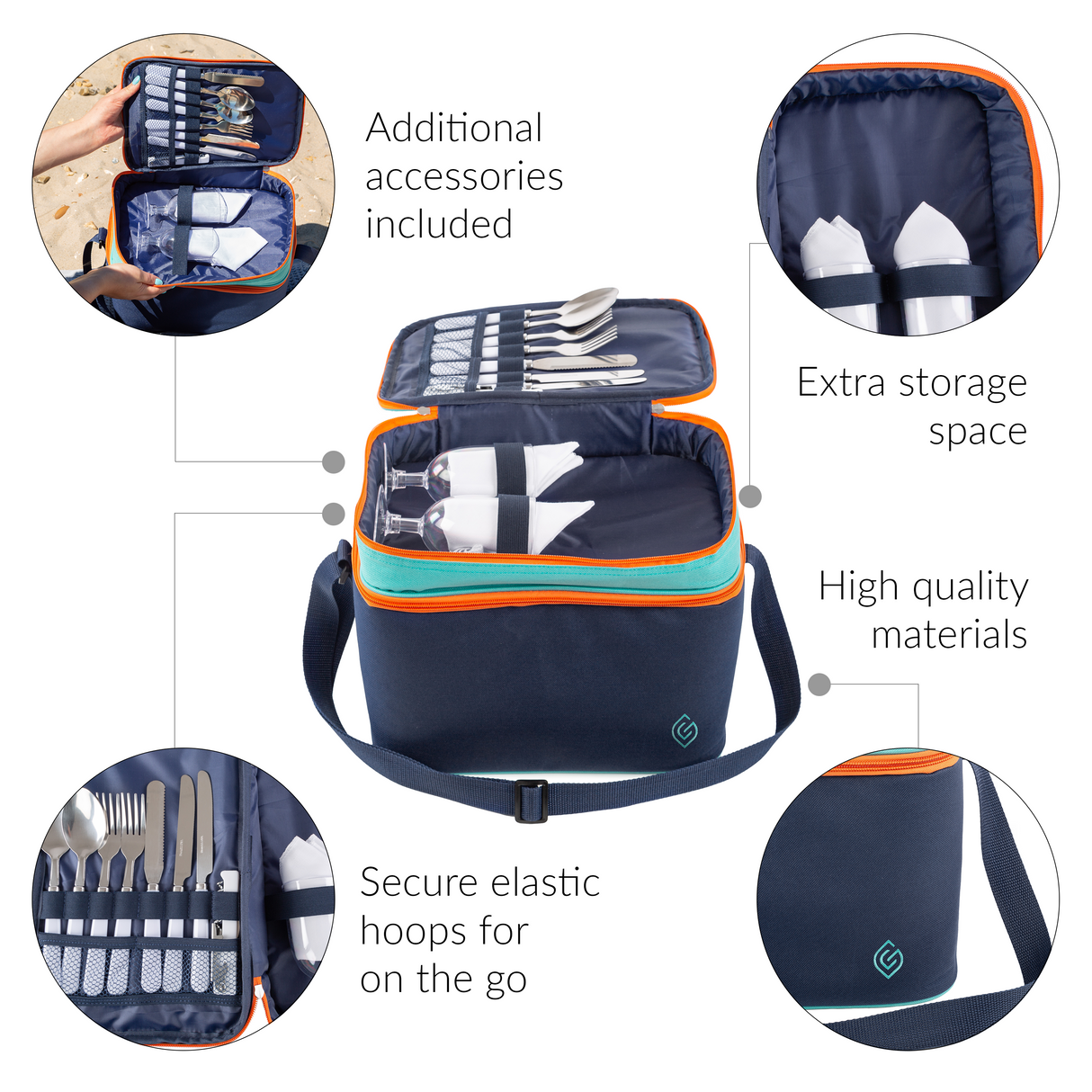 Coast Cool Picnic Set - The Greenfield Collection