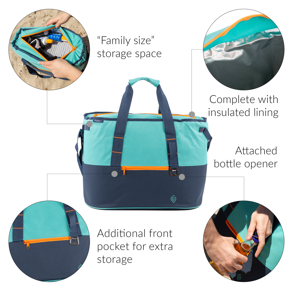 Coast Cool Family Tote Bag - The Greenfield Collection