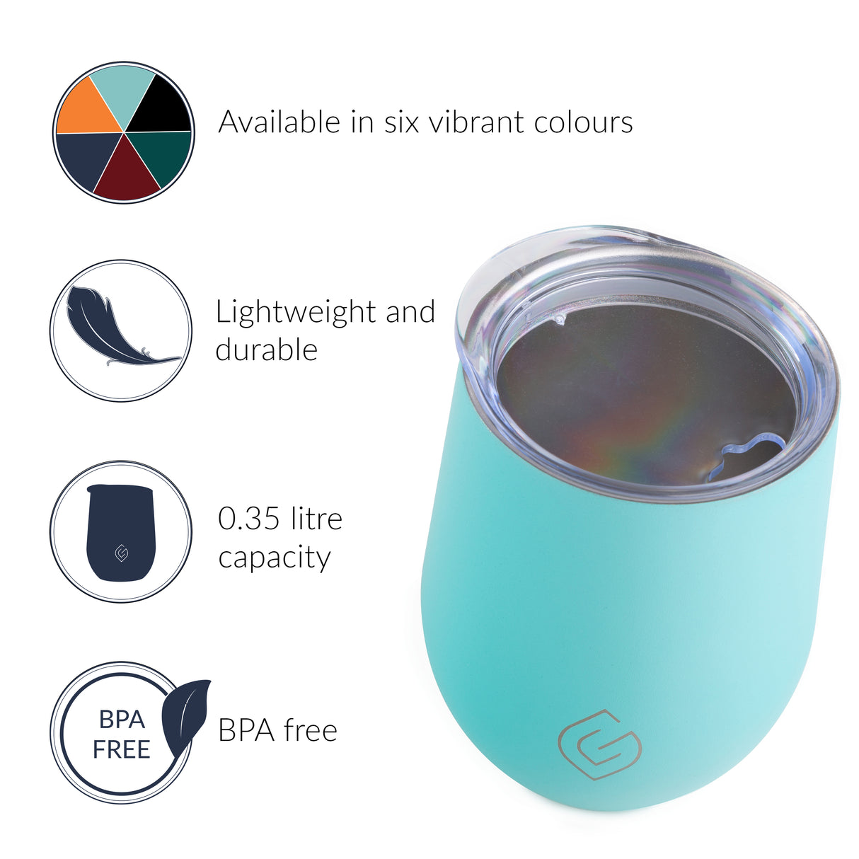 Coast Insulated Tumbler – 350ml - The Greenfield Collection