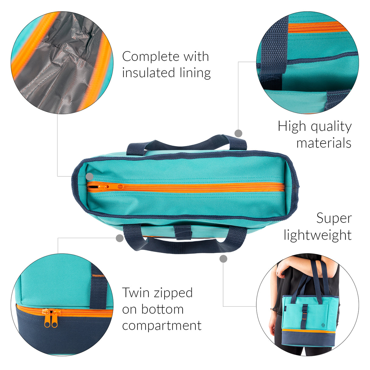 Coast Cool Small Tote Bag - The Greenfield Collection