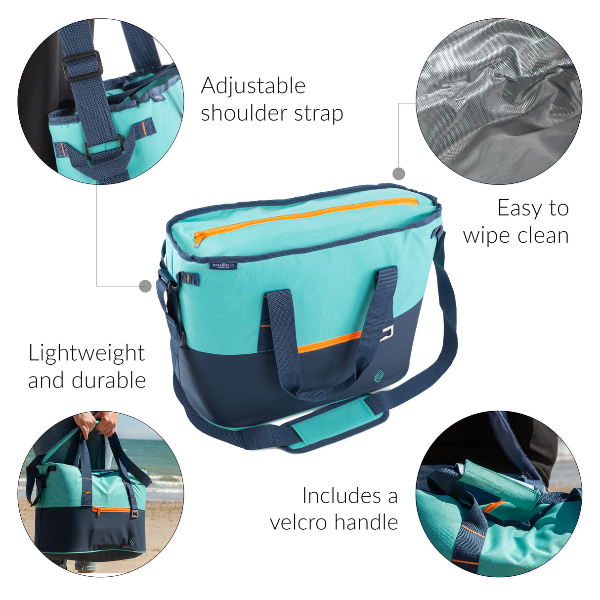 Coast Cool Family Tote Bag - The Greenfield Collection