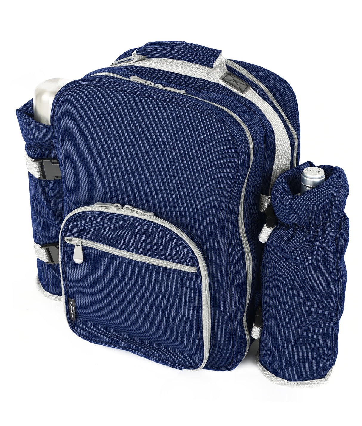Greenfield Collection Luxury Picnic Backpack Hamper for Four People - The Greenfield Collection