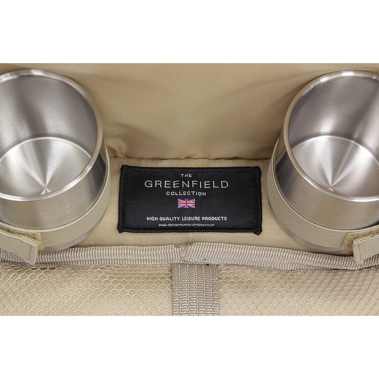 Greenfield Collection Super Deluxe Picnic Backpack Hamper for Two People - The Greenfield Collection