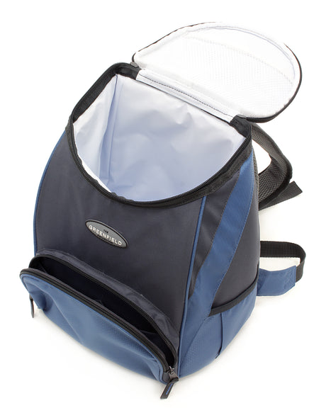 Greenfield Collection Powder Blue 16 Litre Backpack Cool Bag - The Greenfield Collection