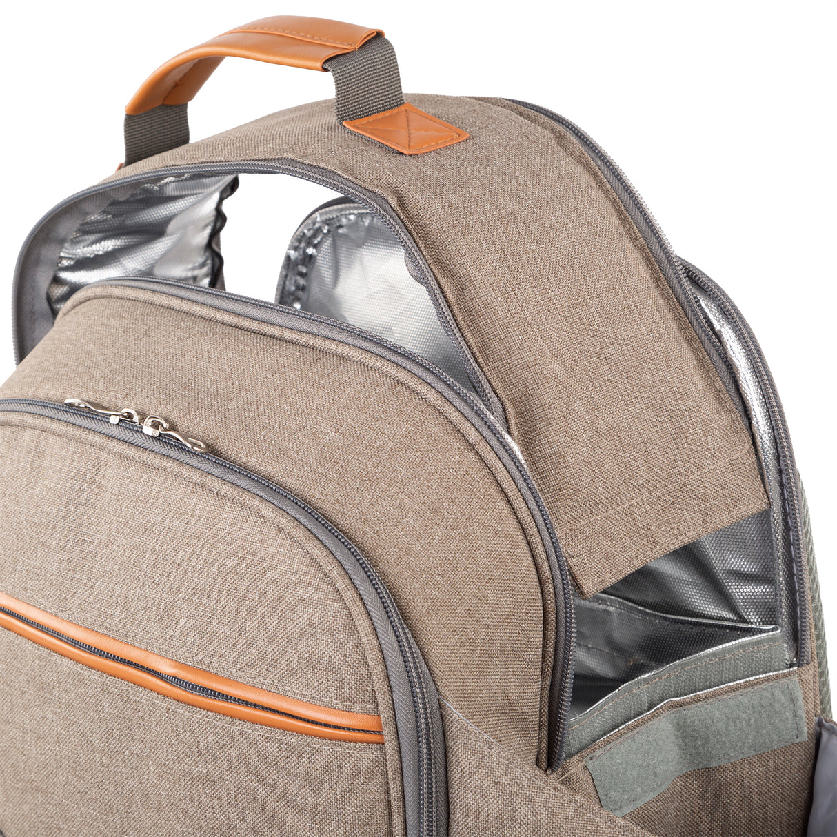 Contemporary Picnic Backpack 4 Person - The Greenfield Collection