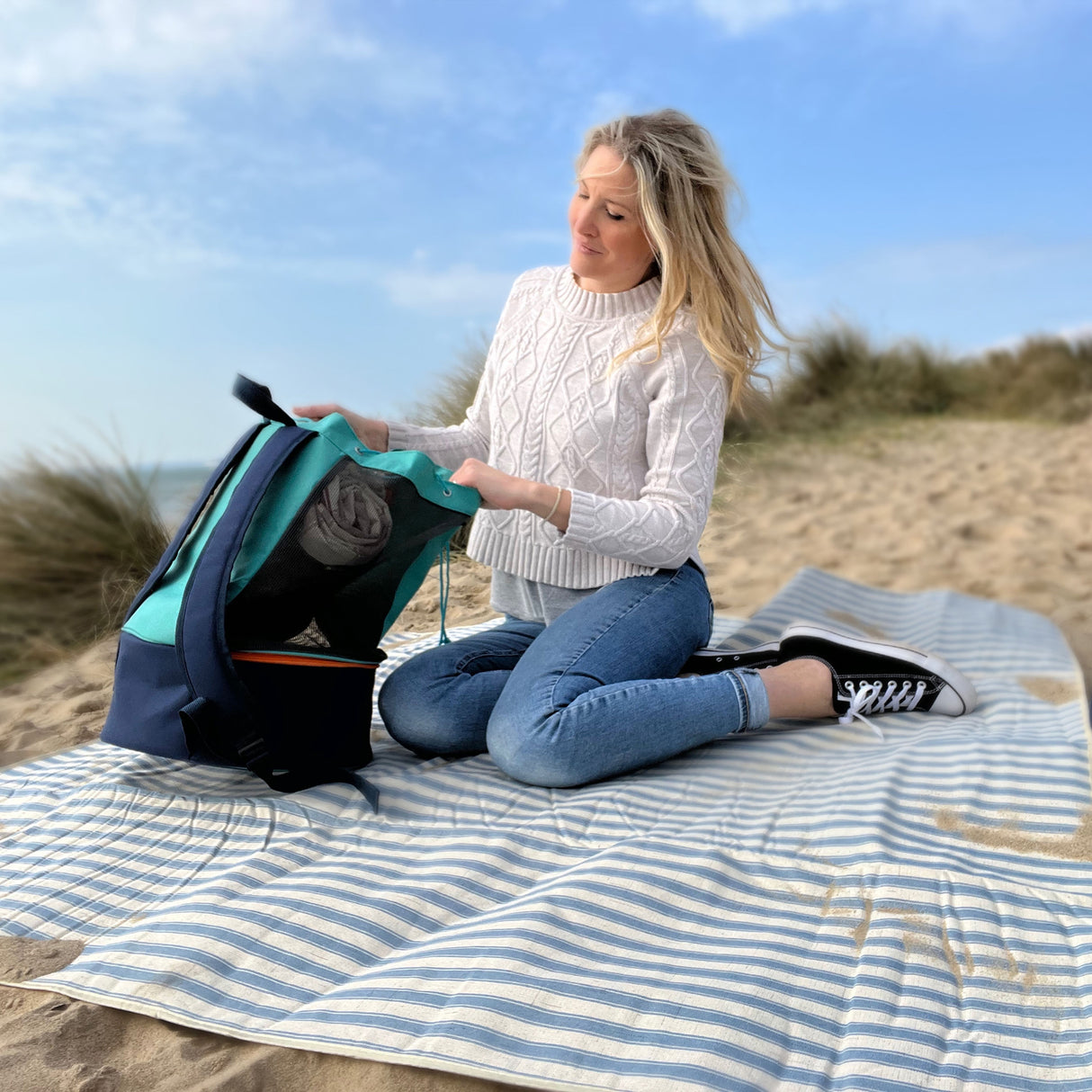 Cool Bag for the Beach - Greenfield Collection