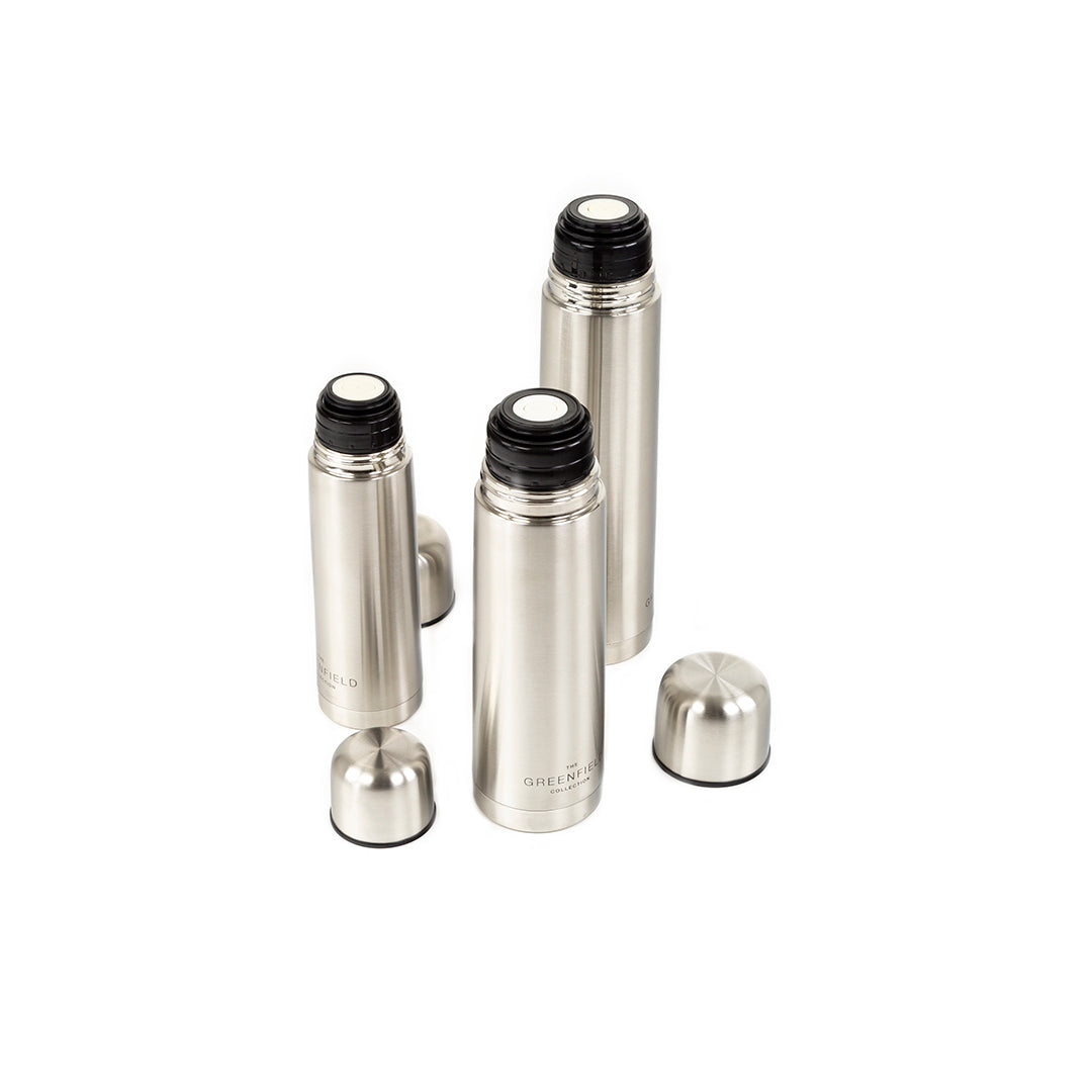 Greenfield Collection 0.75 Litre Vacuum Insulated Stainless Steel Flask - The Greenfield Collection