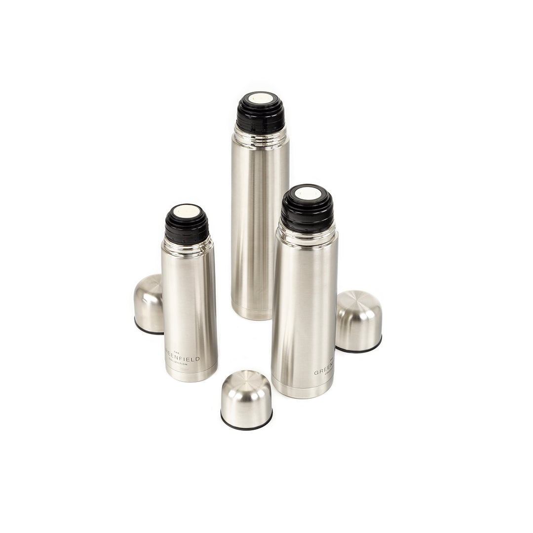 Greenfield Collection 0.75 Litre Vacuum Insulated Stainless Steel Flask - The Greenfield Collection