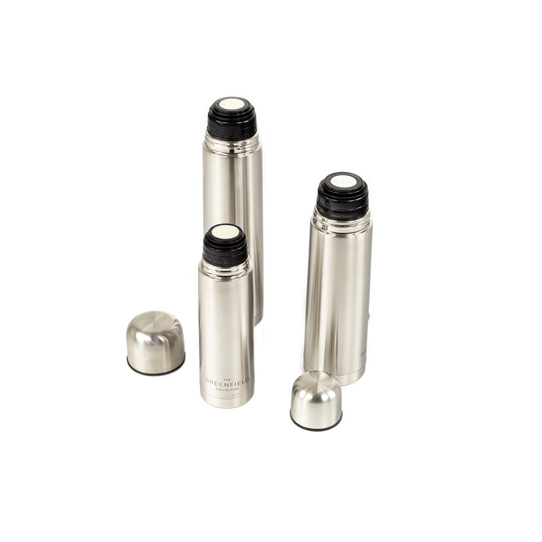 Greenfield Collection 0.75 Litre Vacuum Insulated Stainless Steel Flask - The Greenfield Collection