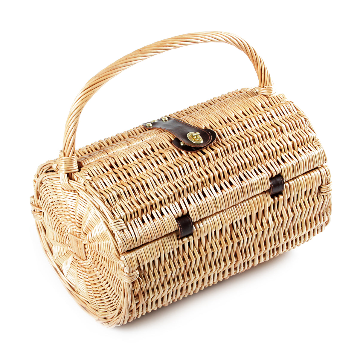 Greenfield Collection Henley Willow Picnic Hamper for Two People - The Greenfield Collection