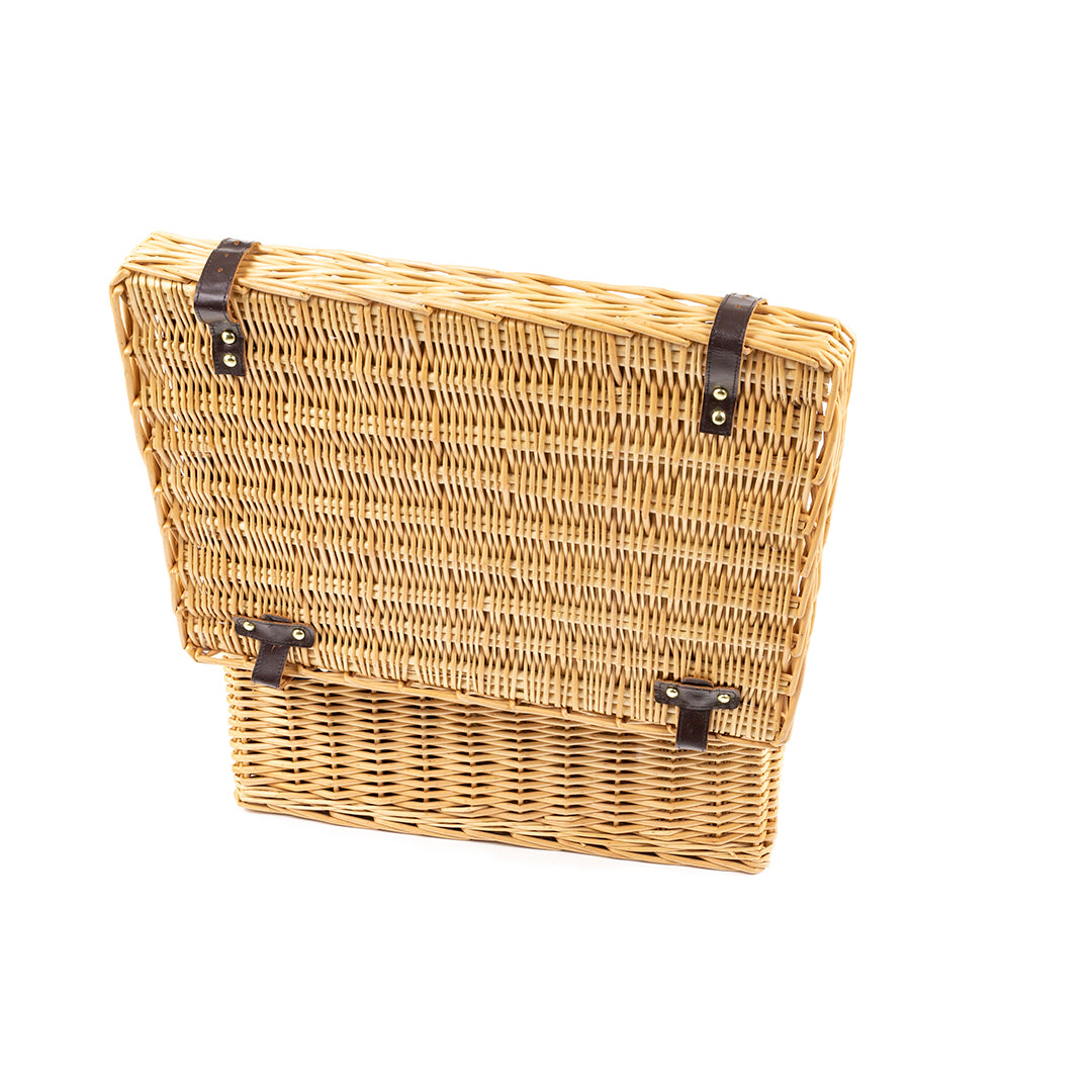 Greenfield Collection Blenheim Willow Picnic Hamper for Four People - The Greenfield Collection