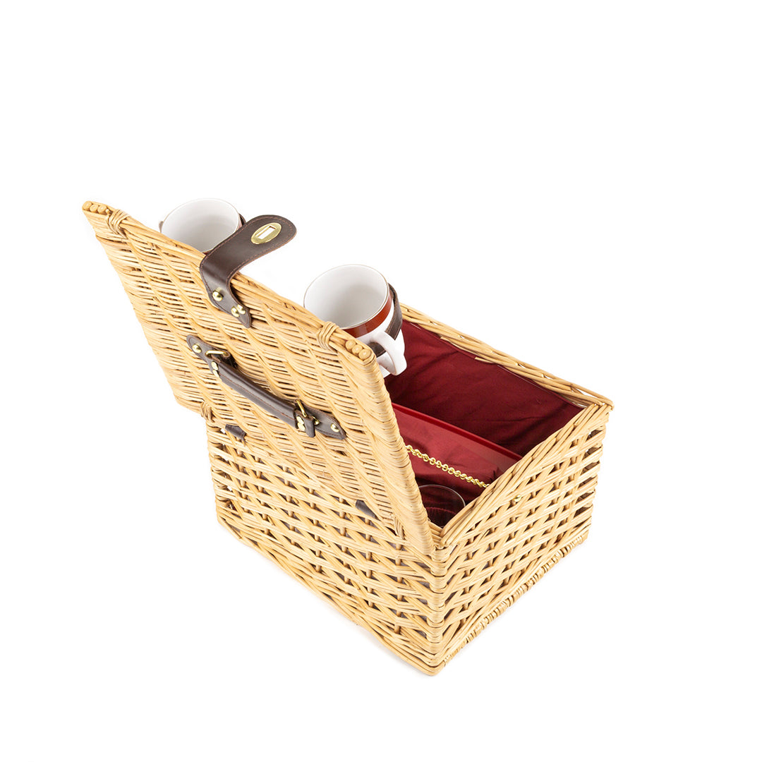 Greenfield Collection Dorchester Willow Picnic Hamper for Two People - The Greenfield Collection