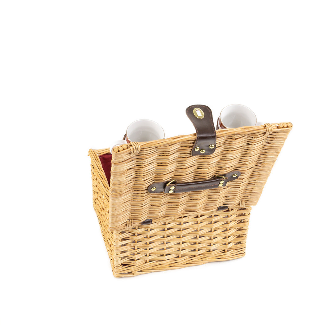 Greenfield Collection Dorchester Willow Picnic Hamper for Two People - The Greenfield Collection