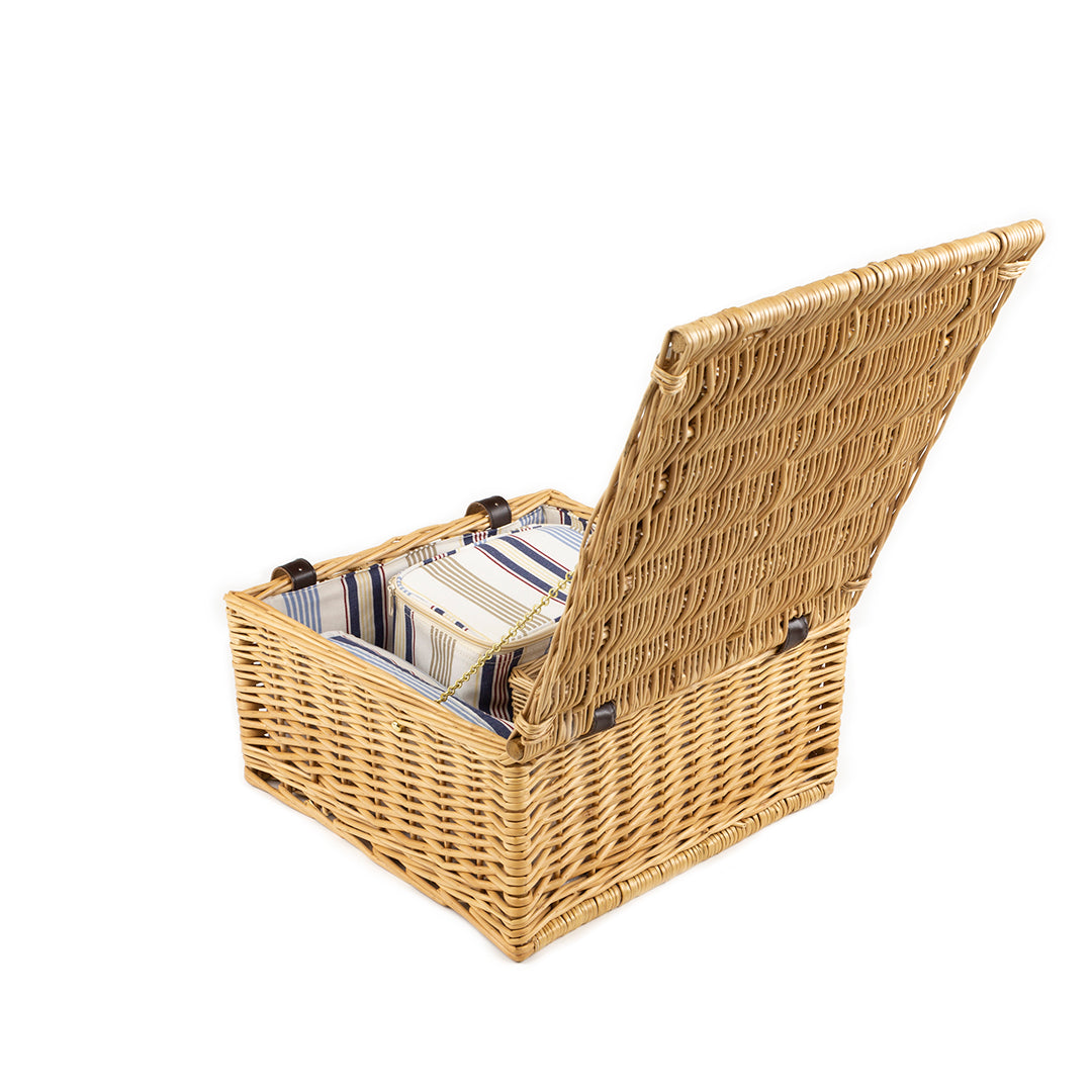Greenfield Collection Chilworth Willow Picnic Hamper for Two People - The Greenfield Collection