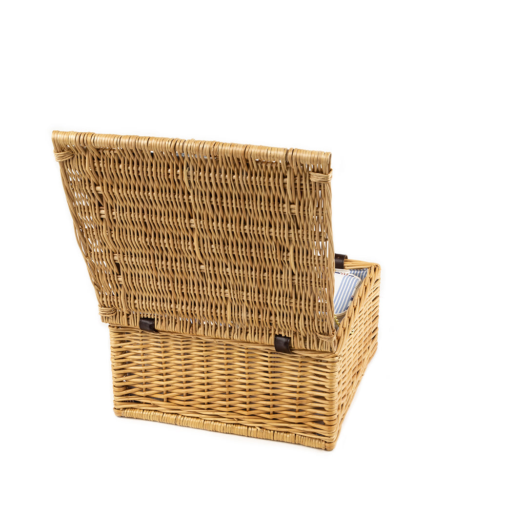 Greenfield Collection Chilworth Willow Picnic Hamper for Two People - The Greenfield Collection
