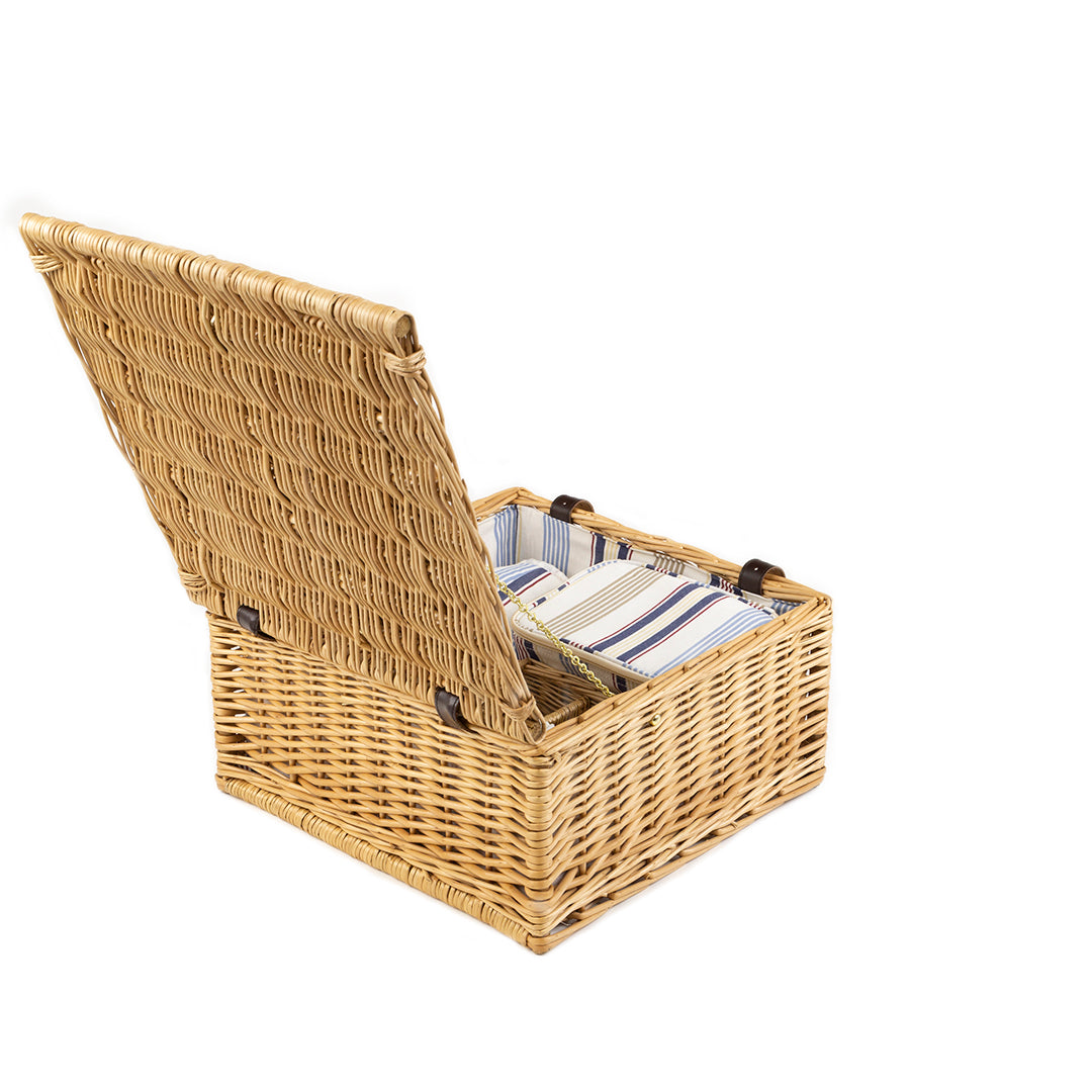 Greenfield Collection Chilworth Willow Picnic Hamper for Two People - The Greenfield Collection