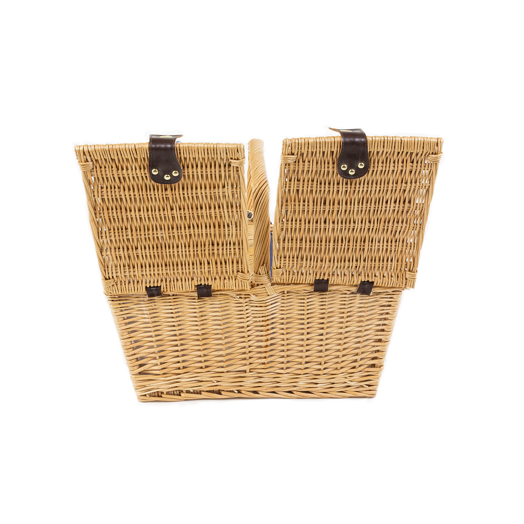 Greenfield Collection Park Lane Willow Picnic Hamper for Four People - The Greenfield Collection