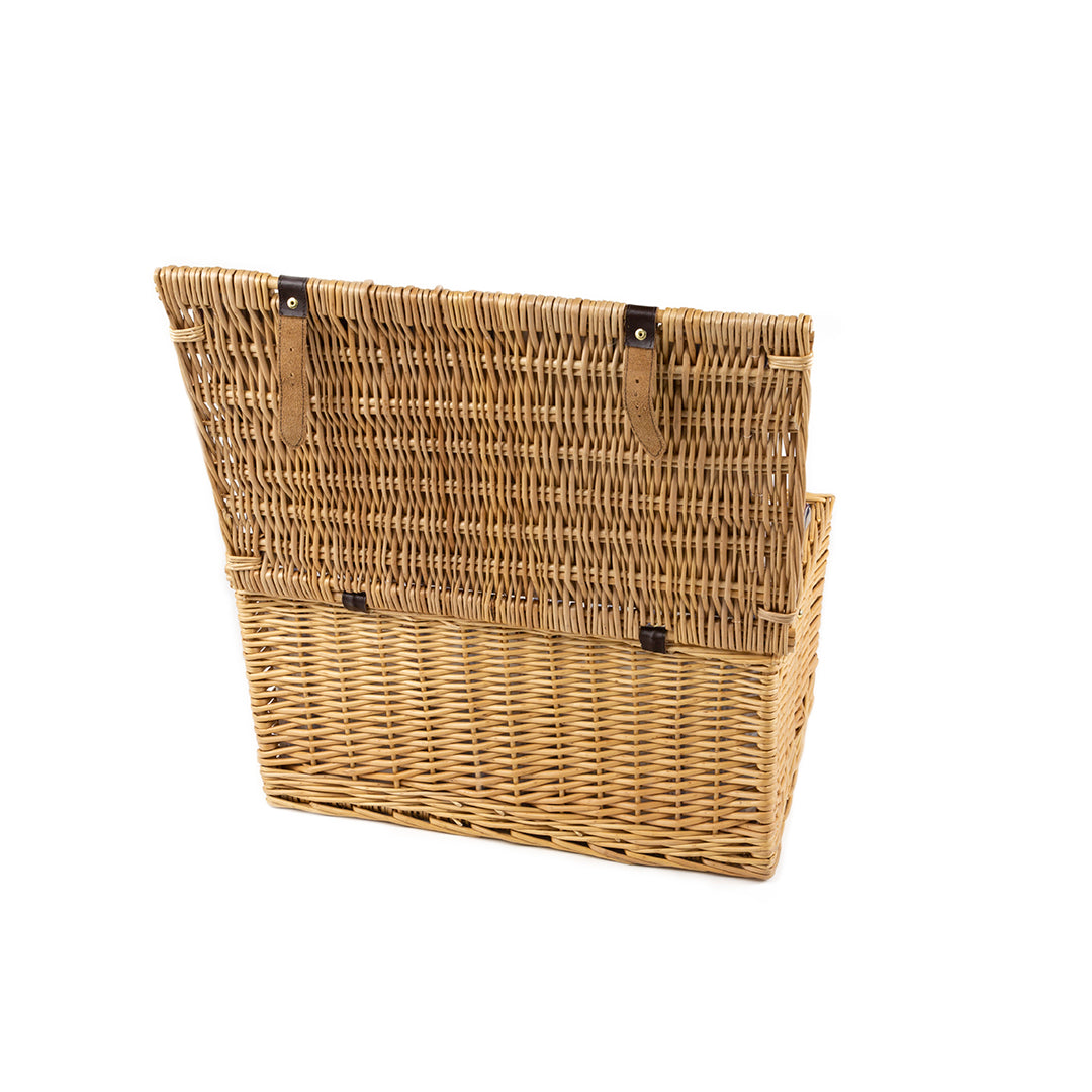 Greenfield Collection Ludlow Willow Picnic Hamper for Four People - The Greenfield Collection