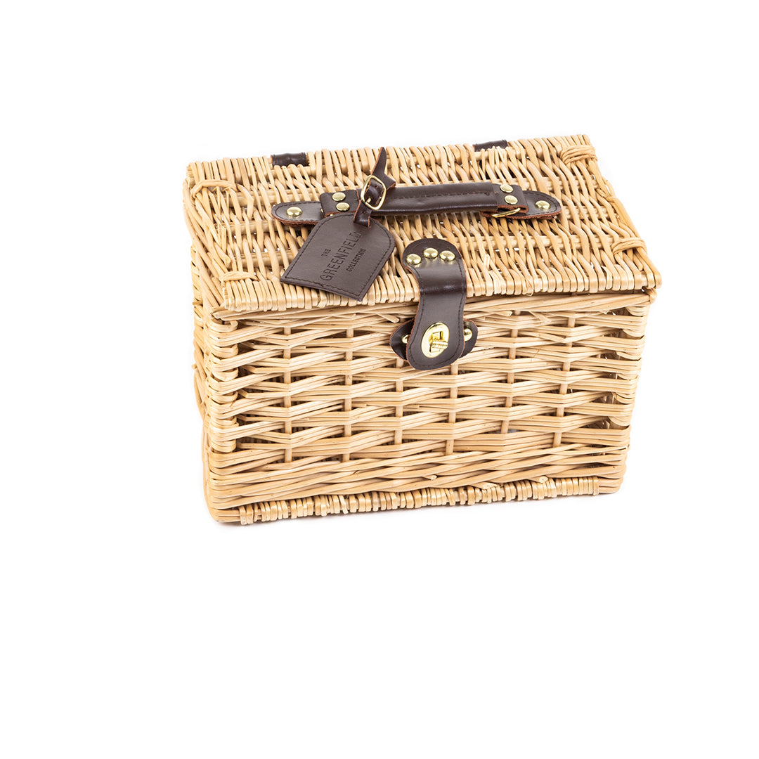 Greenfield Collection Mayfair Classic Willow Picnic Hamper - The Greenfield Collection