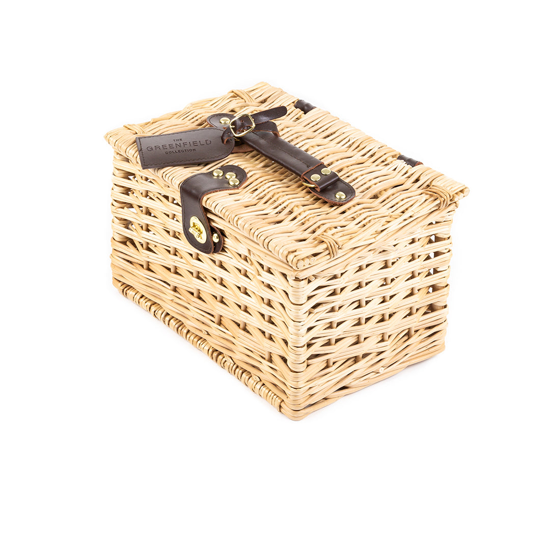 Greenfield Collection Mayfair Classic Willow Picnic Hamper - The Greenfield Collection