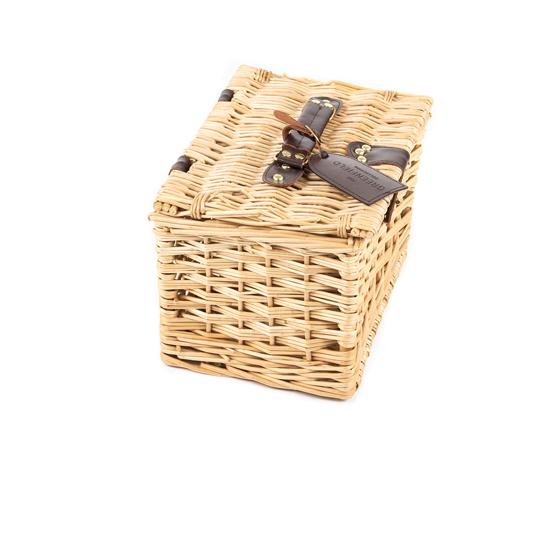 Greenfield Collection Mayfair Classic Willow Picnic Hamper - The Greenfield Collection