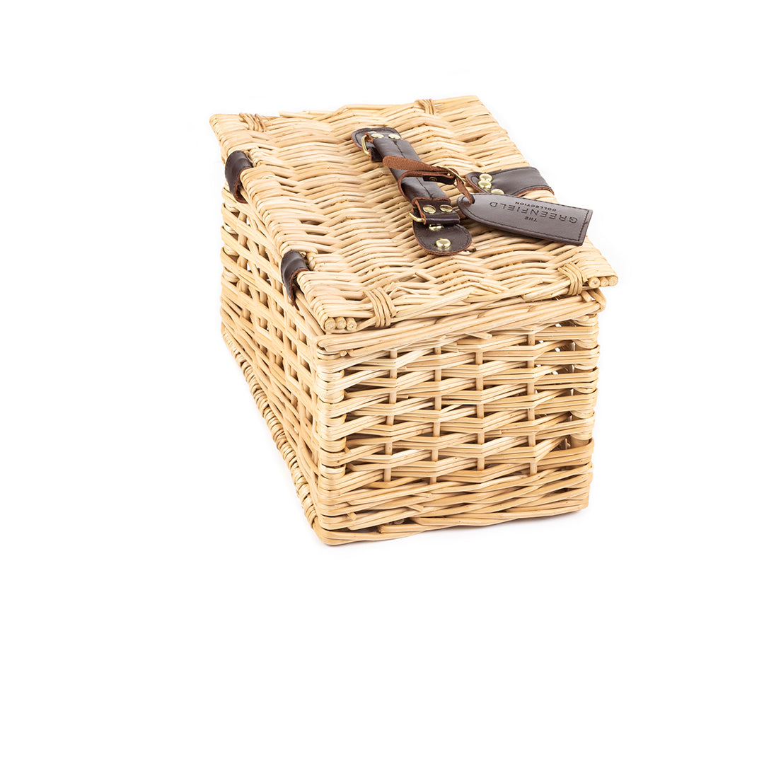 Greenfield Collection Mayfair Classic Willow Picnic Hamper - The Greenfield Collection