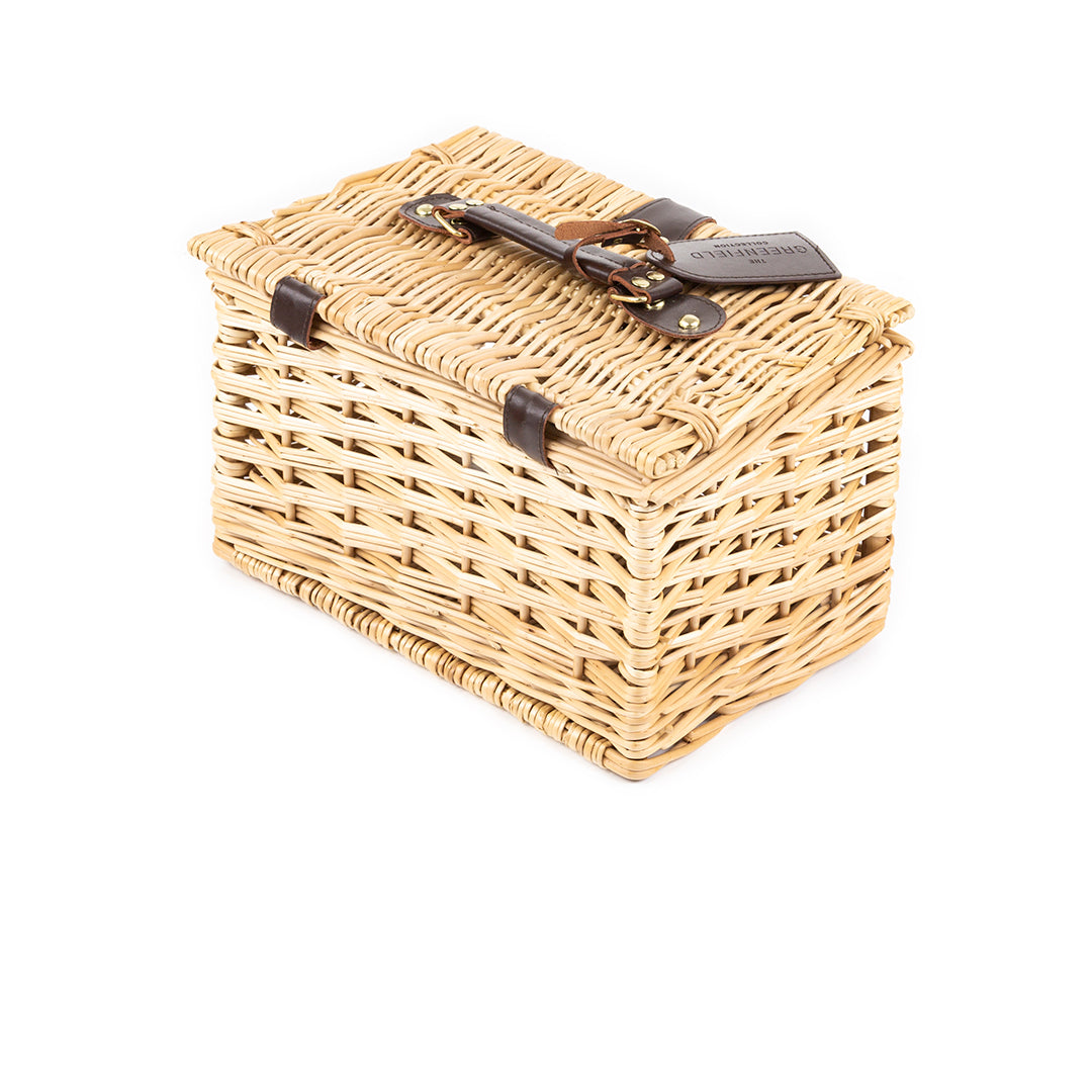Greenfield Collection Mayfair Classic Willow Picnic Hamper - The Greenfield Collection