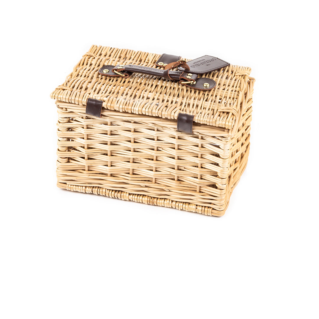 Greenfield Collection Mayfair Classic Willow Picnic Hamper - The Greenfield Collection