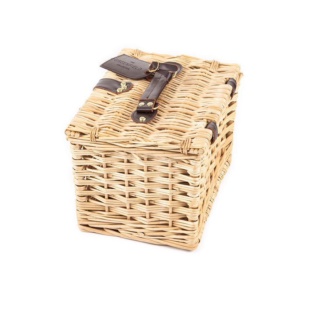 Greenfield Collection Mayfair Classic Willow Picnic Hamper - The Greenfield Collection