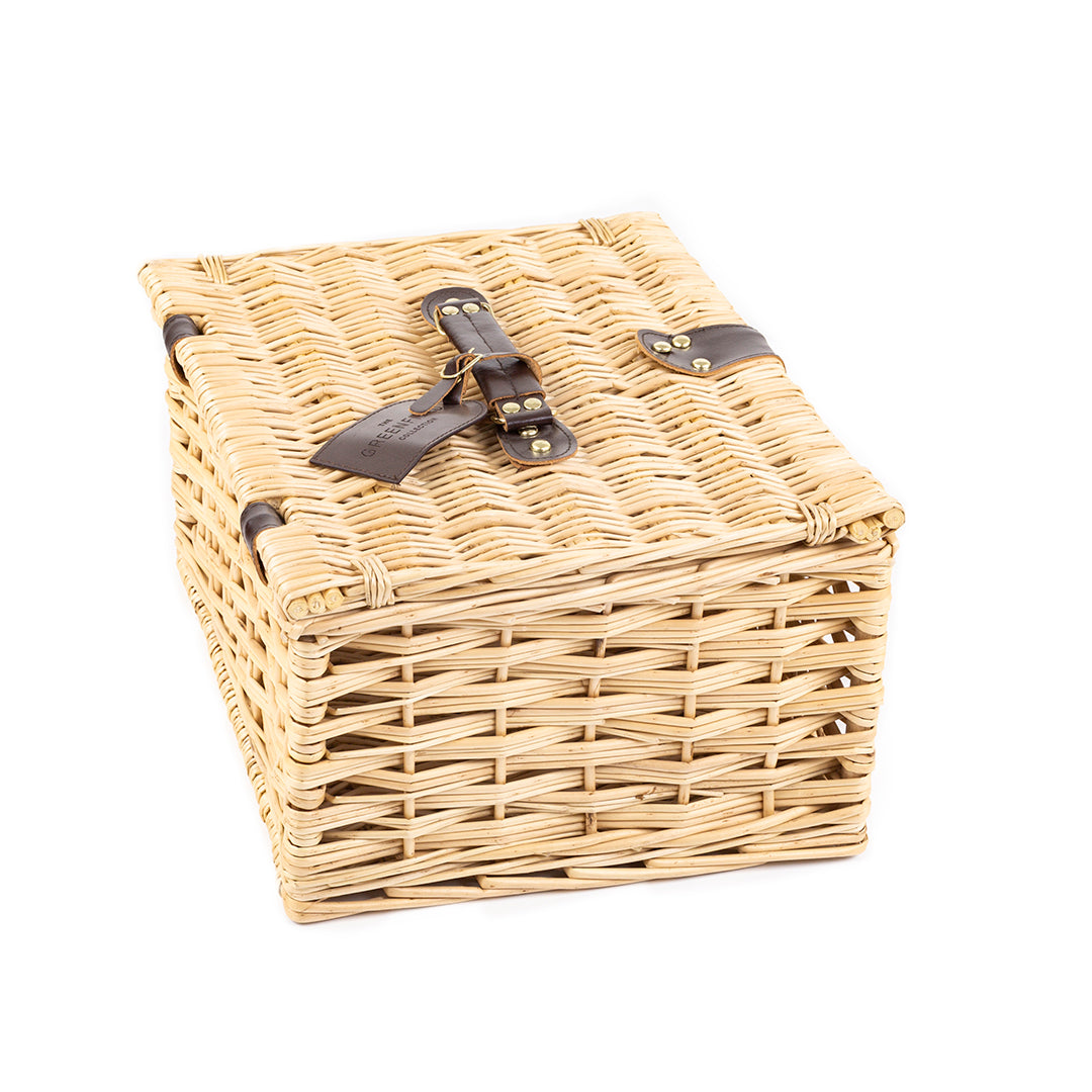 Greenfield Collection Kensington Classic Willow Picnic Hamper - The Greenfield Collection