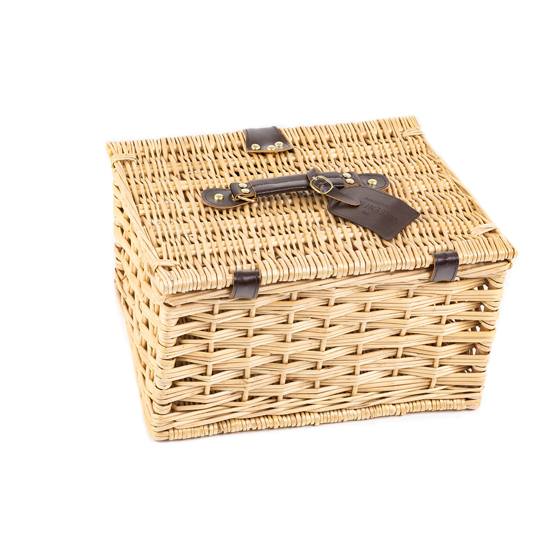 Greenfield Collection Kensington Classic Willow Picnic Hamper - The Greenfield Collection