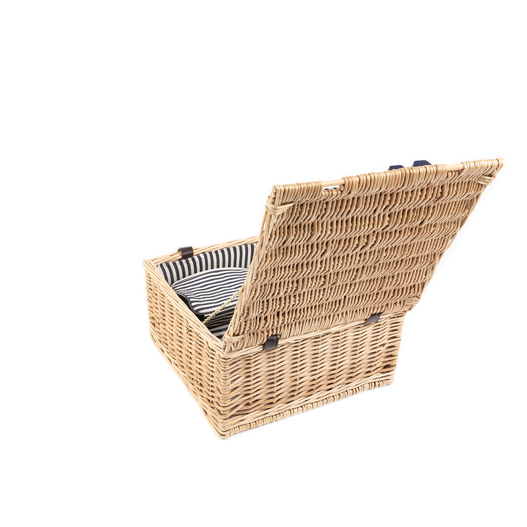 Greenfield Collection Sandbanks Willow Picnic Hamper for Two People - The Greenfield Collection