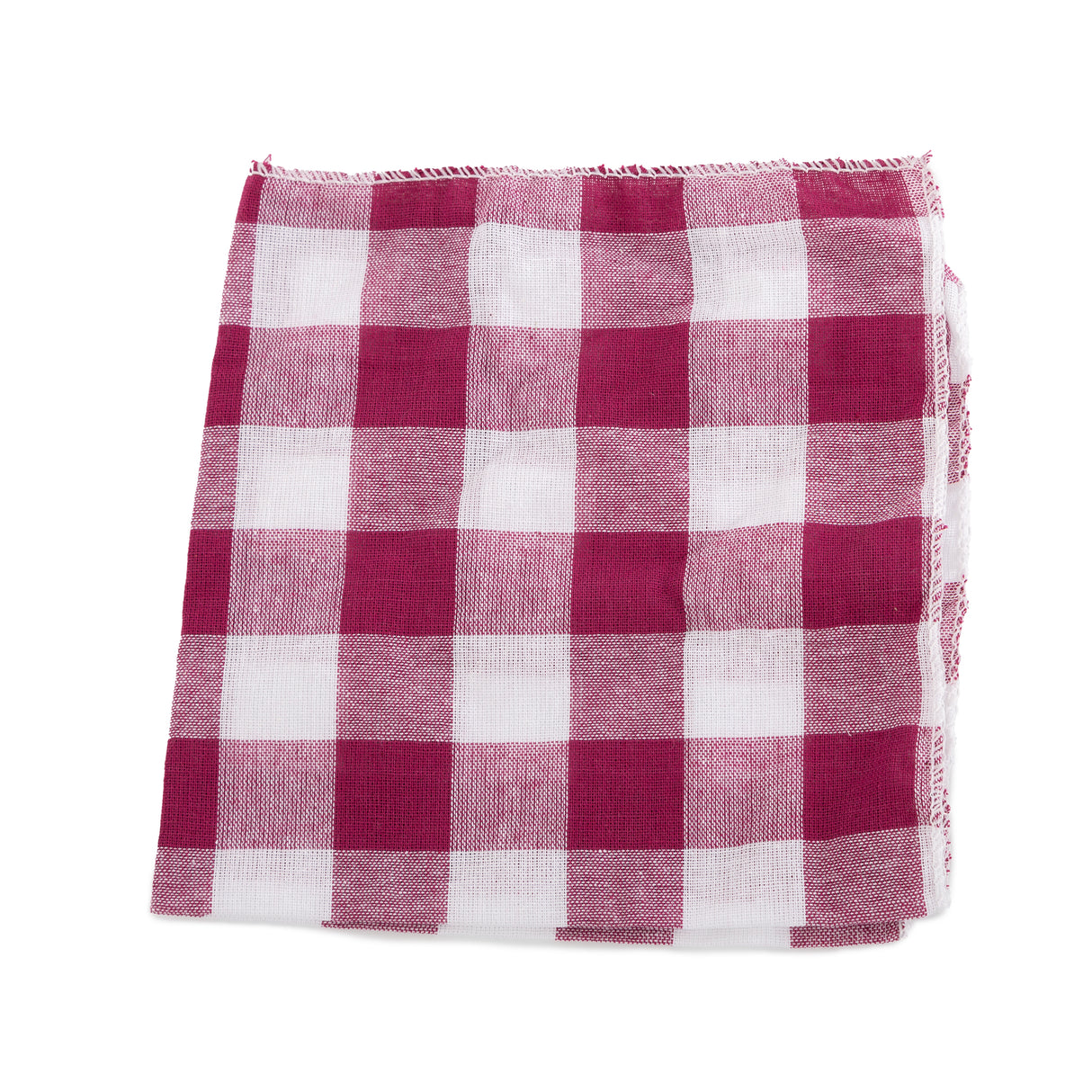 Greenfield Collection Checkered Cotton Napkin - The Greenfield Collection