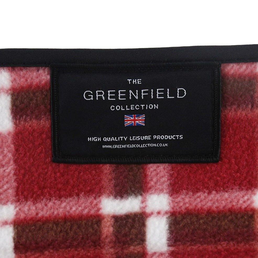 Greenfield Collection Super Deluxe Picnic Backpack Hamper for Two People with Matching Picnic Blanket - The Greenfield Collection