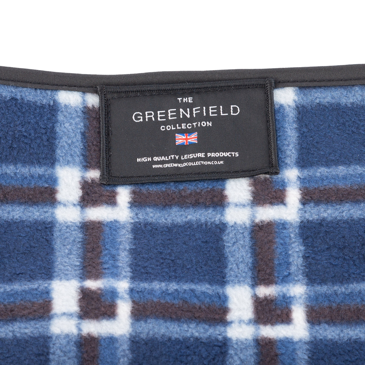 Greenfield Collection XL Luxury Plaid Moisture Resistant Picnic Blanket - The Greenfield Collection