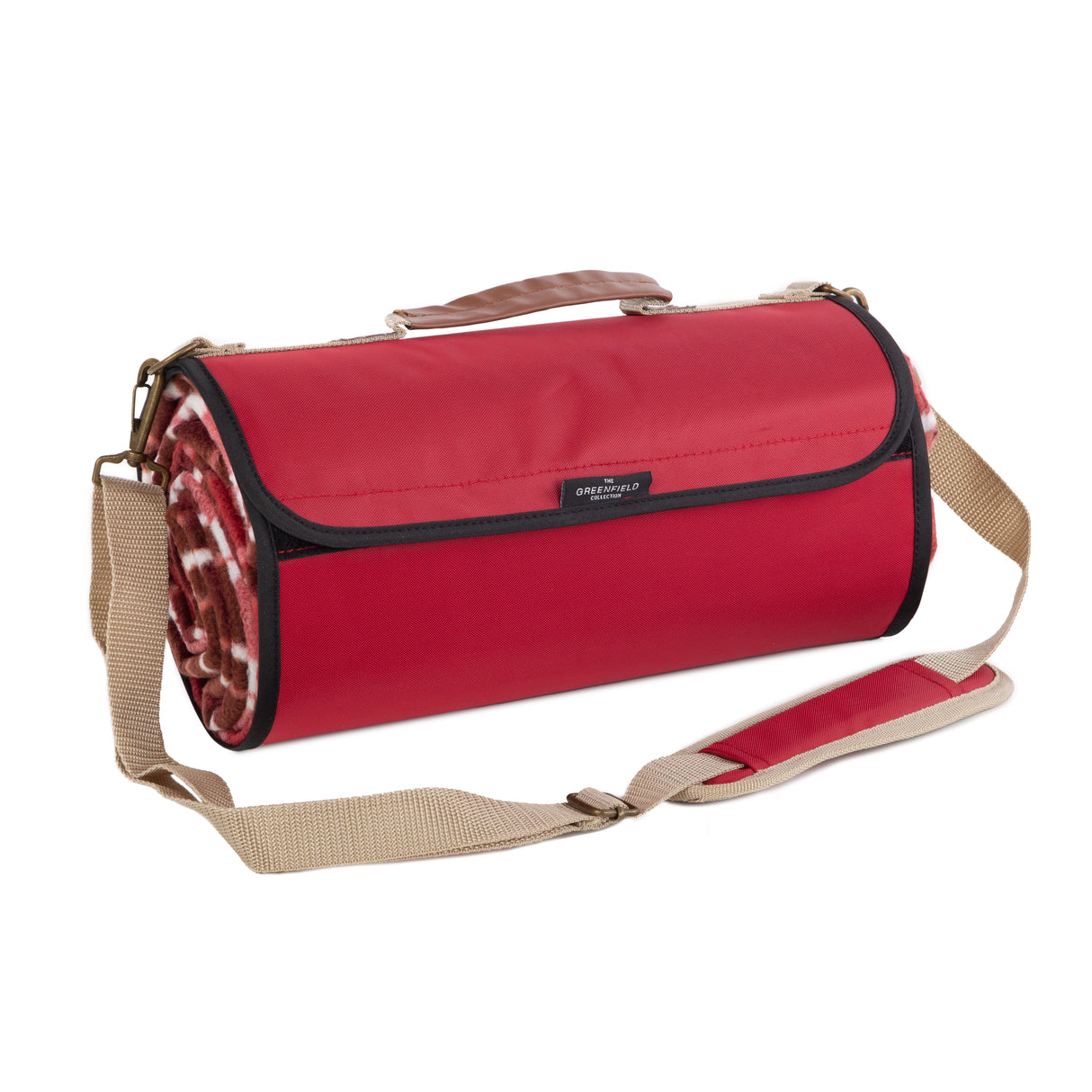 Greenfield Collection XL Luxury Plaid Moisture Resistant Picnic Blanket - The Greenfield Collection