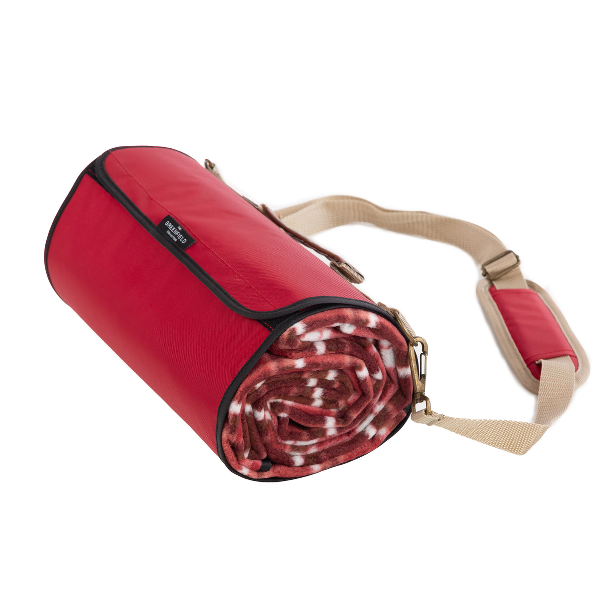 Greenfield Collection XL Luxury Plaid Moisture Resistant Picnic Blanket - The Greenfield Collection