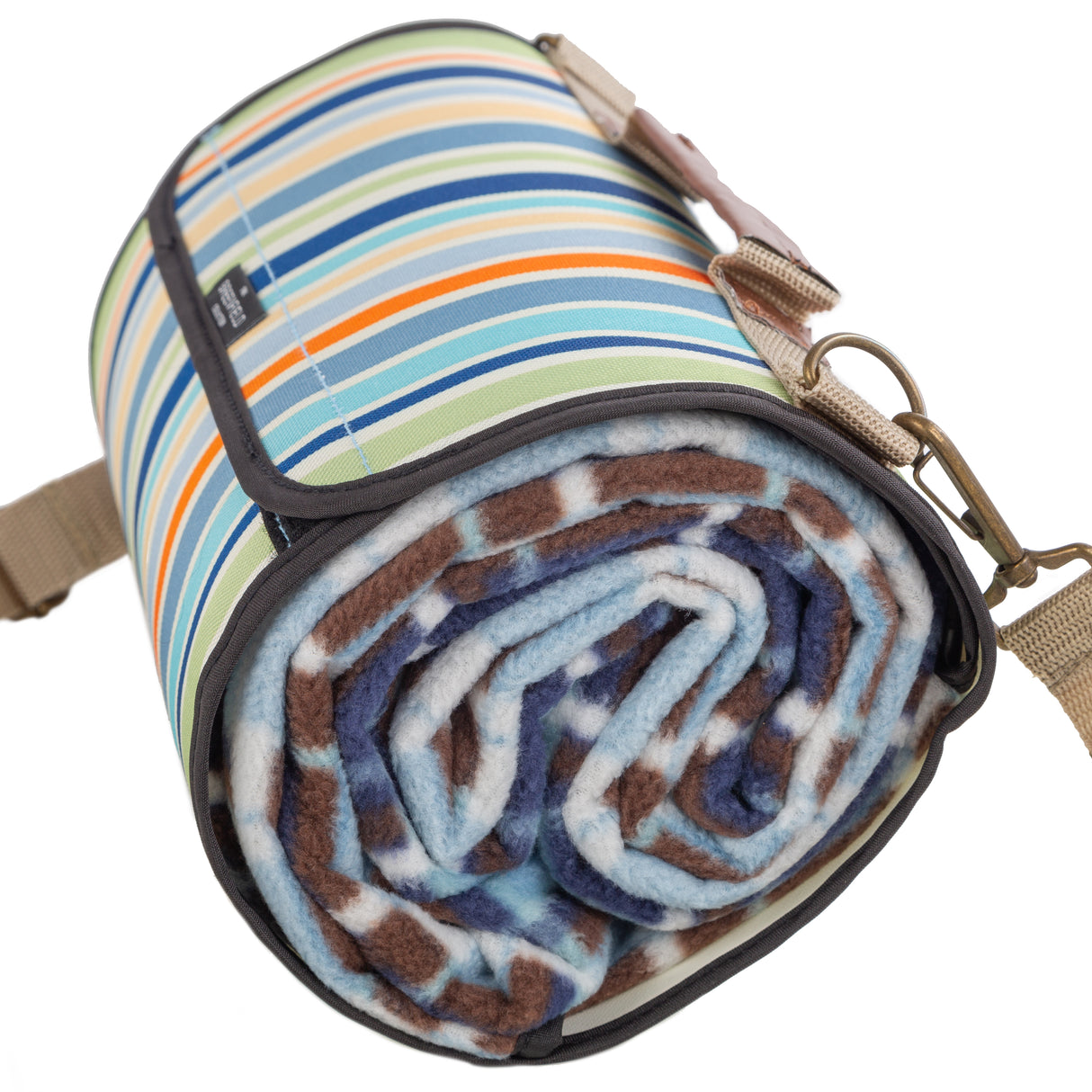 Greenfield Collection XL Luxury Plaid Moisture Resistant Picnic Blanket - The Greenfield Collection