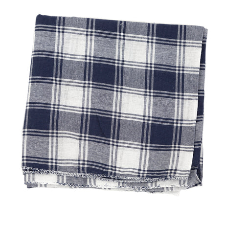 Greenfield Collection Checkered Stripe Cotton Table Cloth - Greenfield Collection