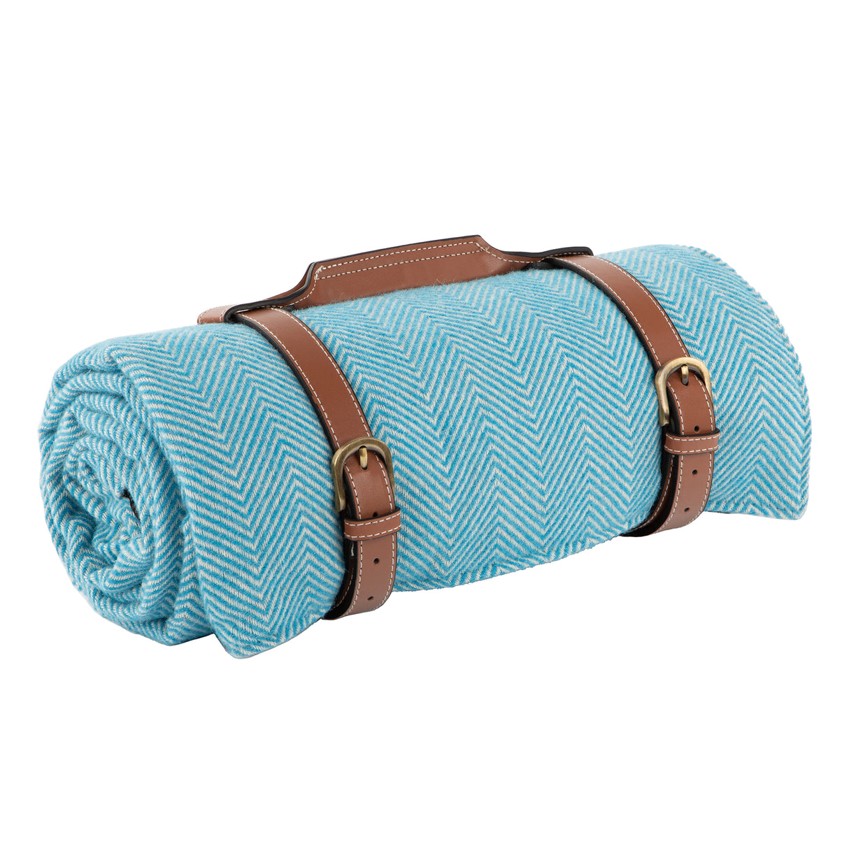 Heritage Herringbone Wool Blanket - Greenfield Collection