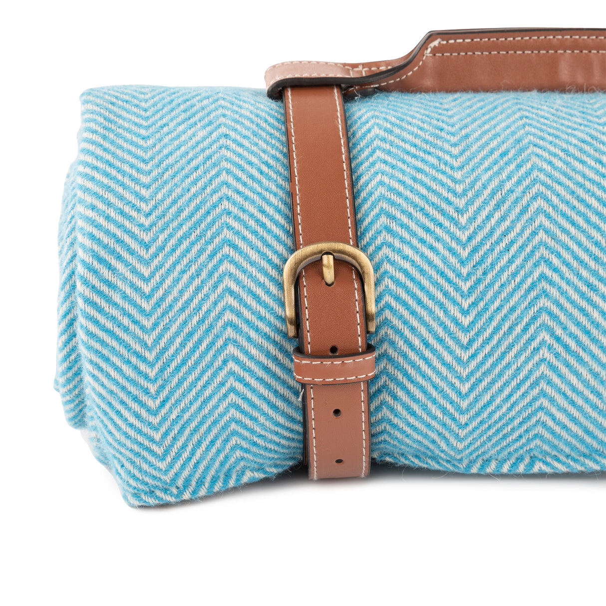 Heritage Herringbone Wool Blanket - The Greenfield Collection