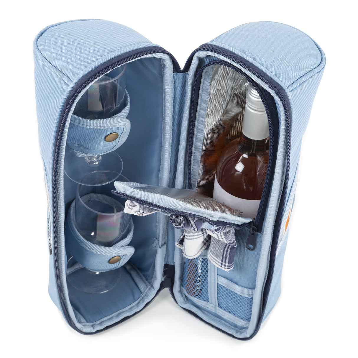 Greenfield Collection Deluxe Wine Cooler Bag for Two People - The Greenfield Collection