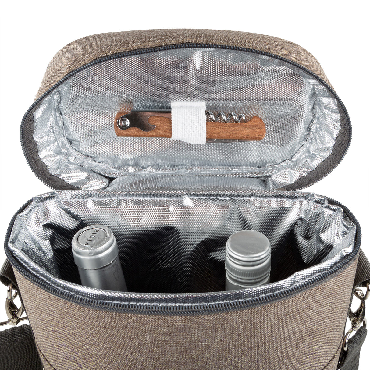 Contemporary Wine Cooler Bag - The Greenfield Collection