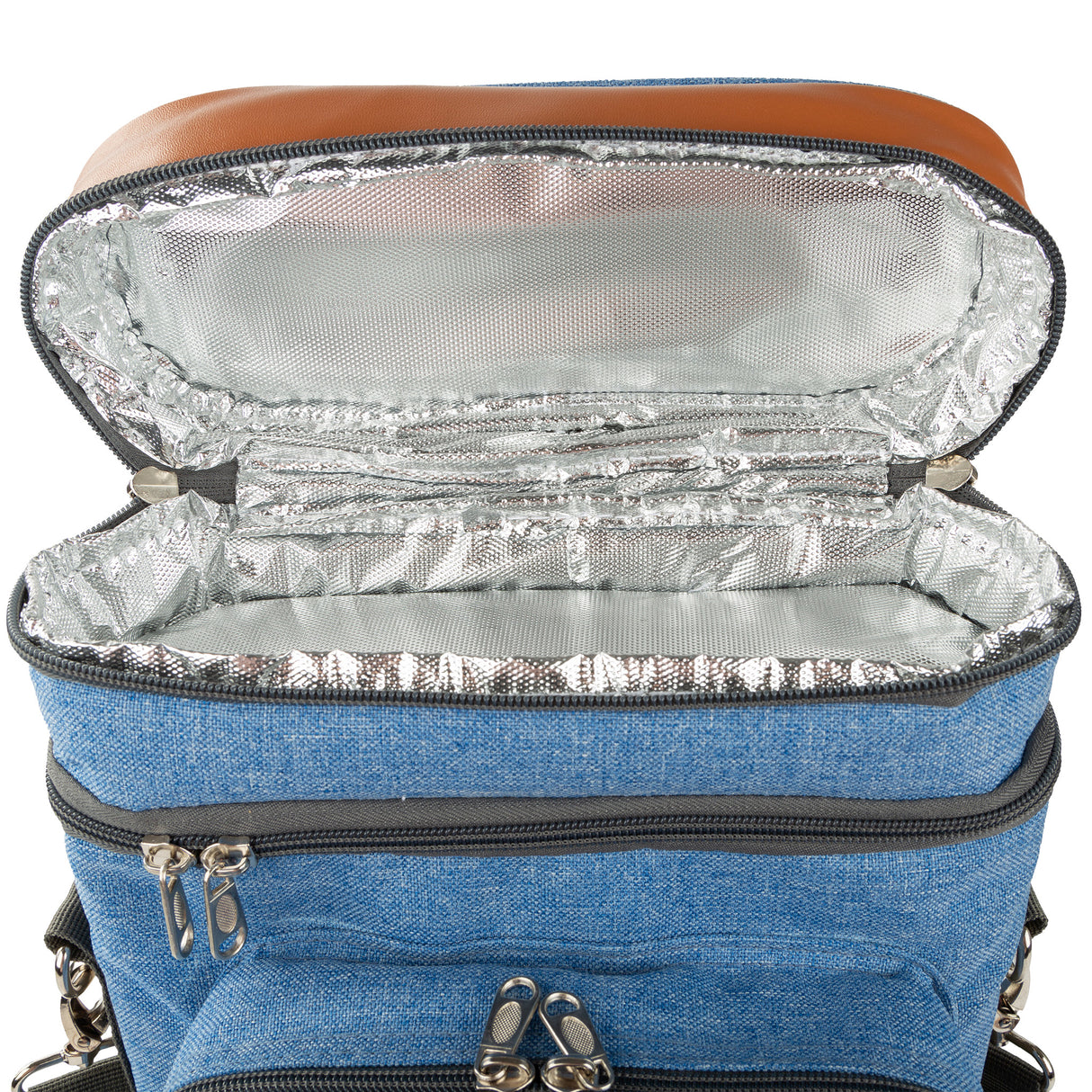 Insulated Contemporary Wine Cooler Bag for 4 people - Greenfield Collection