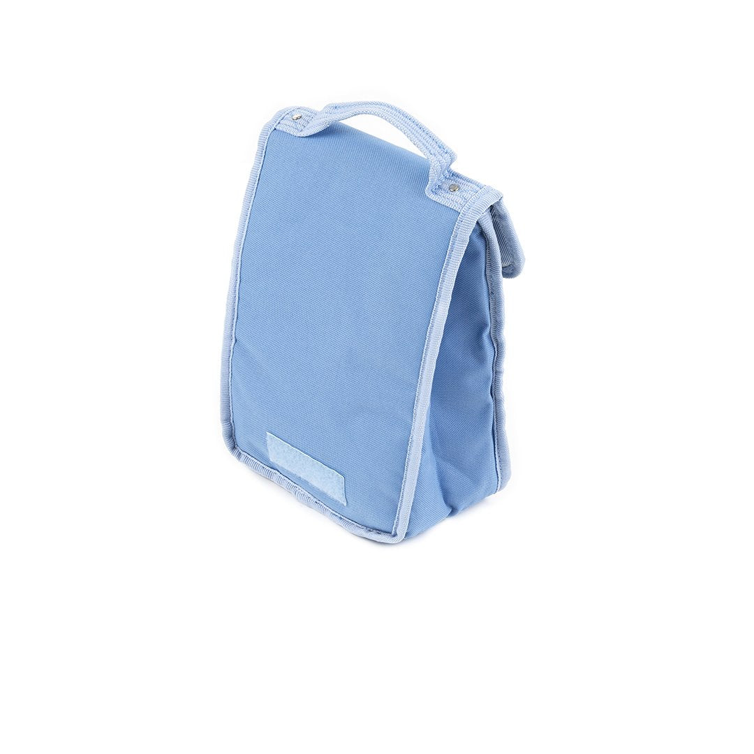 Greenfield Collection Sky Blue Folding Lunch Cool Bag - The Greenfield Collection